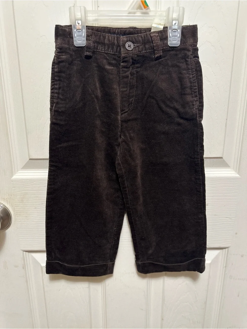 The Children's Place Brown Corduroy Pants NWT Suze 24 mo #545